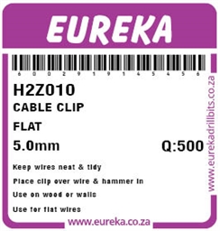 H2Z010 - Cable Clip Flat -H2Z010_label_T